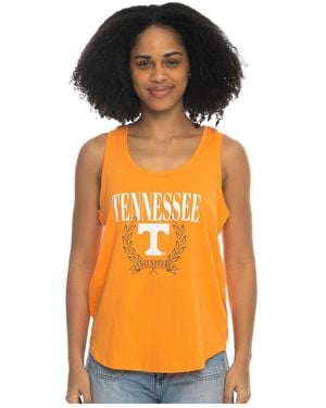 ZooZatZ Tennessee Volunteers Everyday Tri-blend Tank Top - Orange