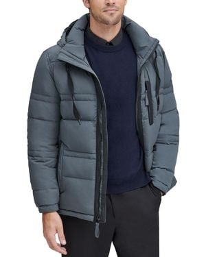 Marc New York Huxley Crinkle Down Jacket - Gray