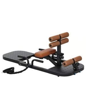 Soozier Sissy Squat Machine Hip Thrust Machine - Black