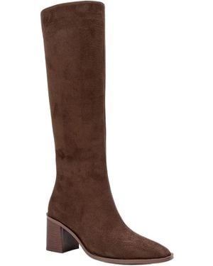 Prologue Shoes Venia Block Heel Boot () - Brown