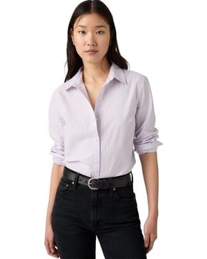 Levi's Carlile Classic Poplin Long-sleeve Shirt - White