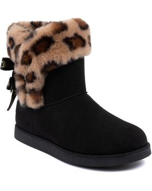 Juicy Couture King Cozy Cold Weather Booties - Black
