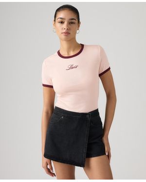 Levi's Graphic Ringer Rickie T-shirt - Multicolor