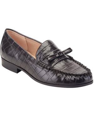 Bandolino Laynei Bow Detail Tailored Loafers - Gray