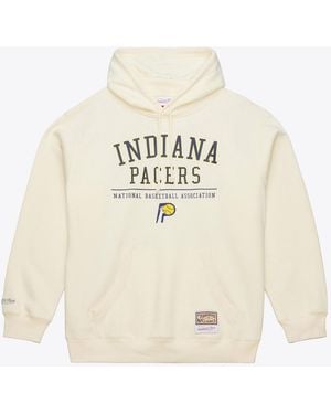 Mitchell & Ness Indiana Pacers Walk-off Fleece Hoodie - White