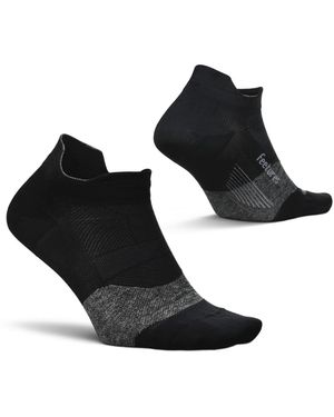 Feetures Elite Ultra Light Cushion Ankle Socks - Black