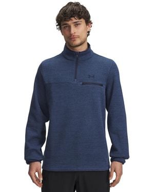 Under Armour Quarter-zip Sweater - Blue