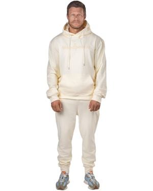 Woodpecker Cotton Sweatsuit - White