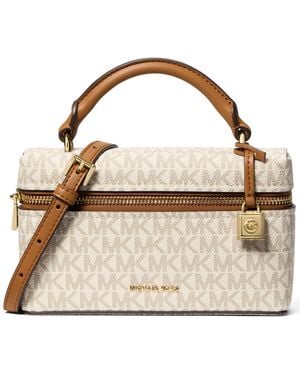 Michael Kors Jana Mini Top Handle Crossbody Bag - Metallic