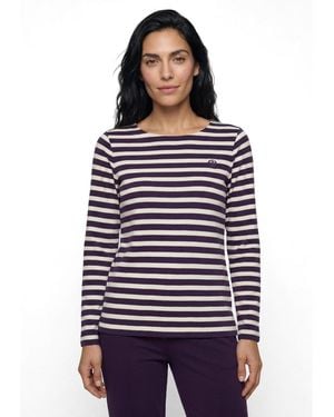 Olsen Stripe T-shirt - Blue