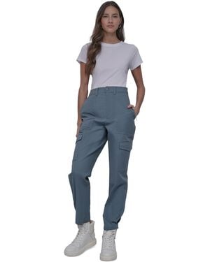 DKNY Utility-pocket Cargo Pants - Blue