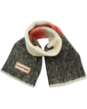 HUNTER Brushed Ombre Scarf - Gray