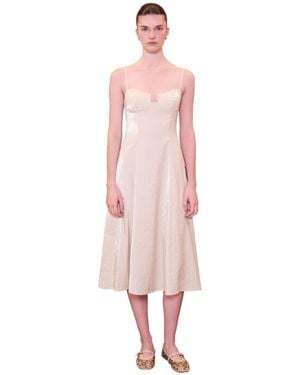 Pcfg Daydreamers Strappy Midi Dress - Pink