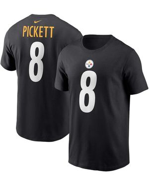 Nike Aaron Rodgers Pittsburgh Steelers Name Number T-shirt - Black