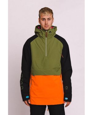 OOSC Snow Park Overhead Jacket - Green