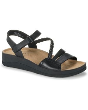 BareTraps Flicka Wedge Sandals - Black
