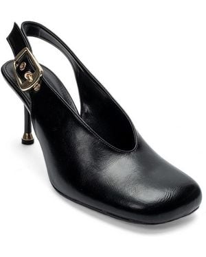 Prologue Shoes Flaris Slingback Stiletto Pump - Black