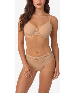 Le Mystere Second Skin Minimizer Underwire Full-coverage Bra - Brown