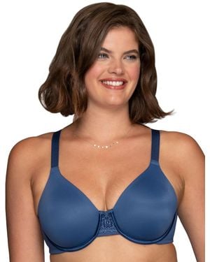 Vanity Fair Vanity Fair Full Figure Beauty Back Smoothing Minimizer Bra 76080 - Blue