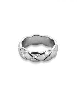 OMA THE LABEL Nneoma 1/4" Ring - White