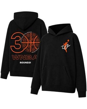round21 And Wnba Thirty Grows On Hoodie - Black