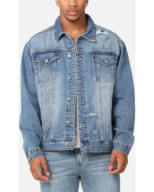 Saint Morta Denim Trucker Jacket - Blue