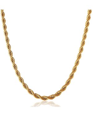 Lucky Brand Tone Rope Chain Necklace - Metallic