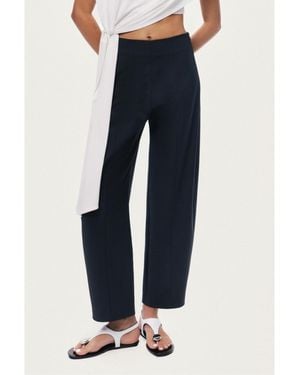 Nocturne Tailored Straight-leg Pants - Blue