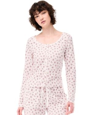 Gap Floral Print Cardigan - White