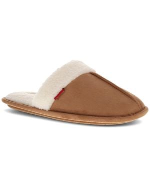 Levi's Talya Round Toe Design Scuff Slippers - Brown