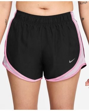 Nike Tempo Dri-fit Mid Rise Running Shorts - Black