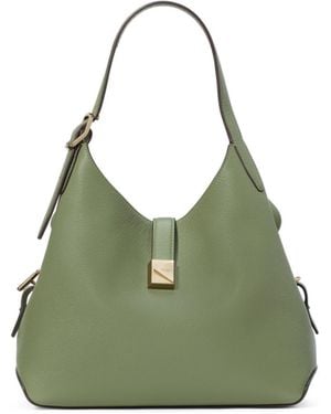 Kate Spade Deco Pebbled Medium Crossbody Tote Bag - Green