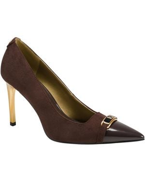 Donna Karan Phoenix High Stiletto Pumps - Brown