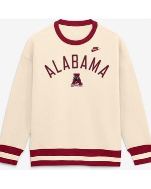 Nike Alabama Crimson Tide Legacy Pullover Sweatshirt - Natural