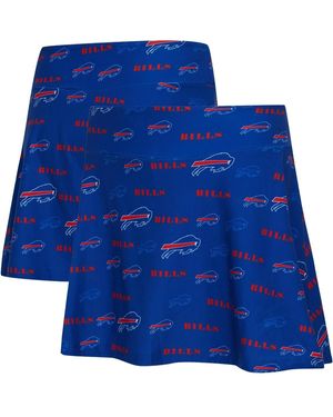 Concepts Sport Buffalo Bills Mosaic Allover Print Skort - Blue