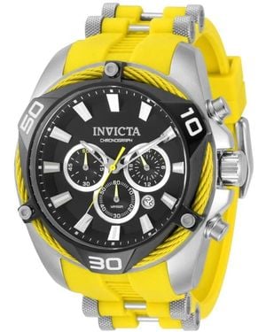 INVICTA WATCH Water-resistant Quartz Chronograph Bolt Watch - Metallic