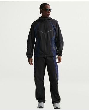 Nike Tech Dri-fit Full-zip Windrunner Jacket - Blue