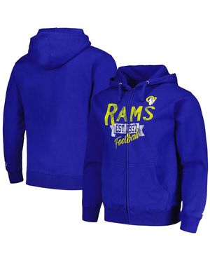 Starter Los Angeles Rams Domestic Post Season Full-zip Hoodie - Blue