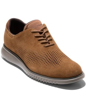 Cole Haan 2.zerogrand Laser Wingtip Oxfords - Brown