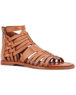 Vintage Foundry Hudson Strappy Sandal - Brown