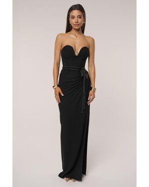 JLUXLABEL Destination Linen Skirt Set - Black