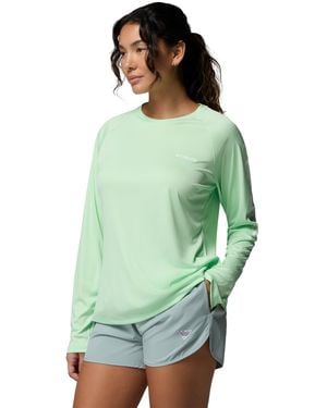 Columbia Pfg Tidal Tee Ii Omni-shade T-shirt - Green