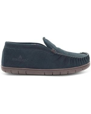 Staheekum Trapper Flannel Slipper - Blue