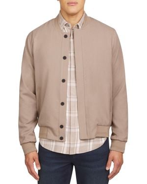 DKNY Cooper Bomber Jacket - Natural