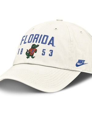 Nike Florida Gators Legacy Letter Location Club Adjustable Hat - White