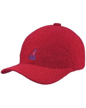Kangol Bermuda Elastic Spacecap Baseball & Sport Caps - Red