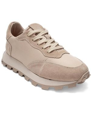 Forever & Always Shoes Amanda Leather Sneakers - Natural