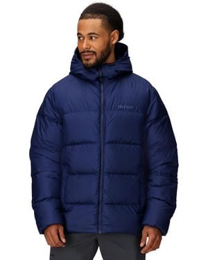 Marmot Guides Down Hooded Jacket - Blue