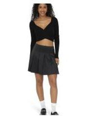 Belle & Bloom Palm Breeze Tennis Skort - Black