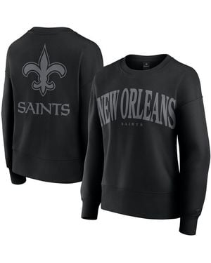 Fanatics New Orleans Saints Elements Pullover Sweatshirt - Black